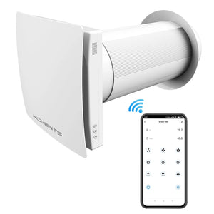 Heat Recovery Ventilation System | Single Room Air Recuperator with Smart App Control | 240V Quiet Fresh Air System