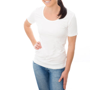 Women's Premium Bamboo Short Sleeve T-shirts | Firm Fit | Sizes 8-20