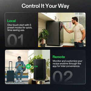 Smart Post-Harvest Drying & Curing Box | Temperature + Humidity Control | App + Touchscreen | Even 360° Airflow