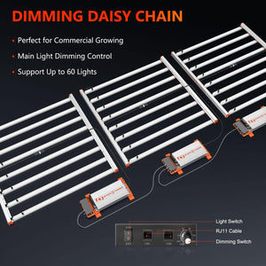 Spider Farmer G8600 LED Grow Light | Full Spectrum + Dimmable