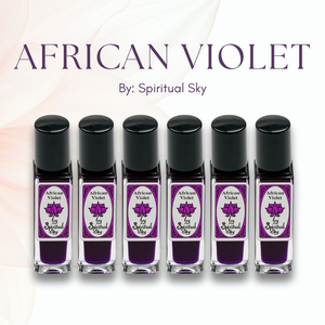 Spiritual Sky Perfume Oil - African Violet - 6 Pack