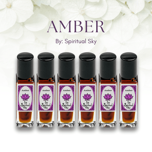 Spiritual Sky Perfume Oil - Amber - 6 Pack