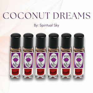 Spiritual Sky Perfume Oil - Coconut Dreams - 6 Pack