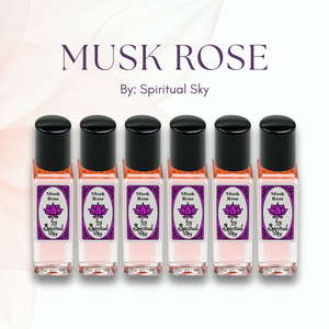 Spiritual Sky Perfume Oil - Musk Rose - 6 Pack