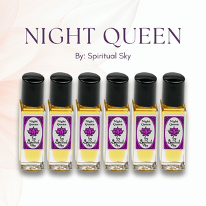 Spiritual Sky Perfume Oil - Night Queen - 6 Pack