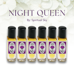 Spiritual Sky Perfume Oil - Night Queen - 6 Pack