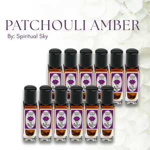 Spiritual Sky Perfume Oil - Patchouli Amber - 12 Pack