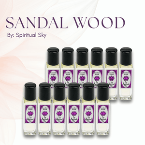 Spiritual Sky Perfume Oil - Sandalwood - 12 Pack