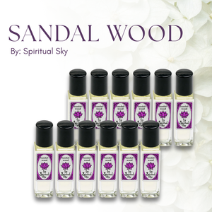 Spiritual Sky Perfume Oil - Sandalwood - 12 Pack