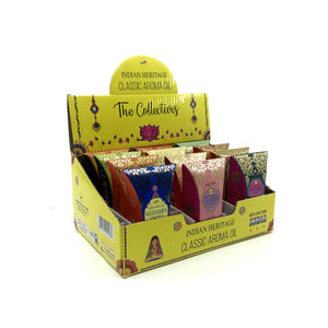 Sree Vani Indian Heritage Aroma Oil Set | 12 x 10ml Bottles