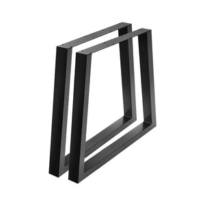 Metal Table Legs | DIY | Trapezoid | 65x90CM | Set of 2