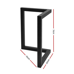 Metal Table Legs | DIY | 50x70CM | Set of 2