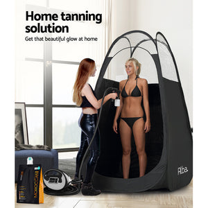 Portable Pop Up Tanning Tent | Black