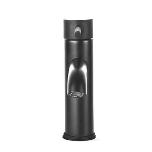 Bathroom Basin Mixer Tap | Round | Brass Faucet | Vanity | Laundry | Black