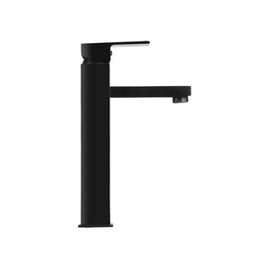 Cefito | Bathroom Basin Mixer Tap | Square Tall Faucet | Vanity Laundry | Black