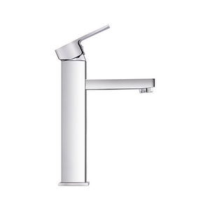 Cefito | Bathroom Basin Mixer Tap | Square Tall Faucet | Vanity Laundry | Chrome