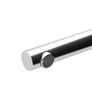 Cefito | Bathroom Mixer Spout | Wall Bath Tap | Round Swivel Bathtub | Chrome