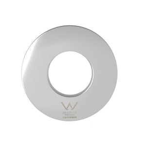 Cefito | Bathroom Mixer Spout | Wall Bath Tap | Round Swivel Bathtub | Chrome