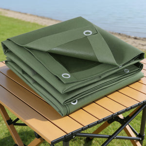 Canvas Tarp | 2x3m | 600GSM | Heavy Duty Water Resistant | Camping
