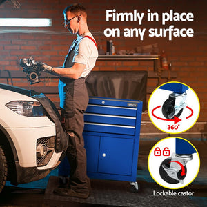 Tool Box Cabinet | 3 Drawer Chest | Garage Storage Organiser