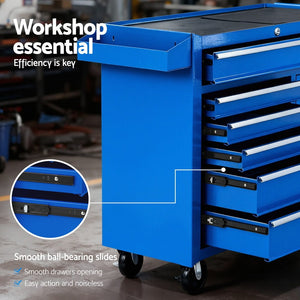 Tool Chest Trolley | 6 Drawer Rolling Cabinet | Wheels | Storage Organiser
