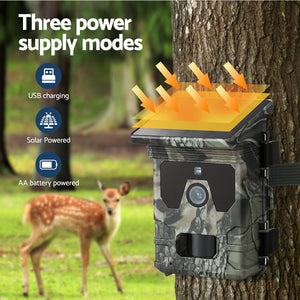 UL-tech Solar Trail Camera | 4K | 50MP | Wildlife