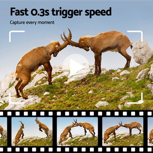 UL-tech Solar Trail Camera | 4K | 50MP | Wildlife