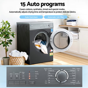Tumble Dryer | 7kg | Vented | 15 Auto Programs | Grey