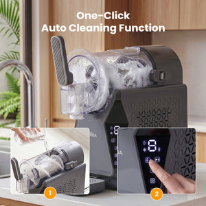 NORDA 1.3L Slushie Machine Frozen Drink Maker Slushy Ice Cream Maker No Ice Compressor Touchscreen for Home BBQ Party