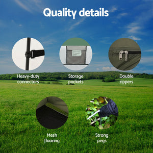 Portable Camping Toilet Set | 20L Toilet | Shower Tent Changing Room