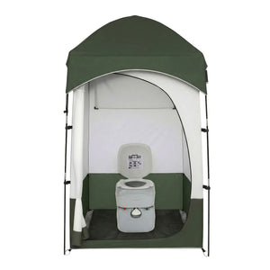 Portable Camping Toilet Set | 22L Toilet | Shower Tent Changing Room