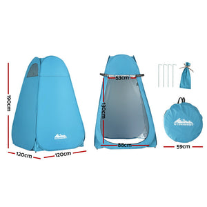 Pop-Up Camping Shower & Toilet Tent | Outdoor Privacy Change Room