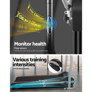 Everfit Treadmill | Electric Home Gym Fitness Machine | Foldable | 360mm