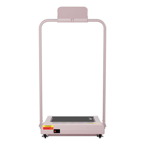 Treadmill Walking Pad 380mm | Electric Incline Under Desk | Fitness Equipment | Pink