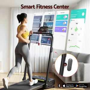 3-in-1 Walking Pad Treadmill | 20% Auto Incline | Foldable Under Desk | Home Use