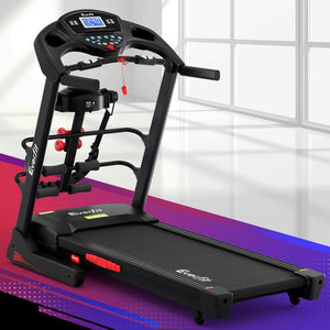 Everfit Treadmill | Electric Home Gym Fitness Exercise Machine | Built-in Massager | 480mm Belt