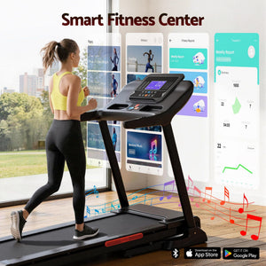 Everfit Treadmill Electric | Auto Incline | Home Gym Fitness Exercise Machine | 520mm