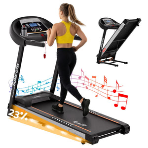 Everfit Treadmill Electric | Auto Incline | Home Gym Fitness Exercise Machine | 450mm