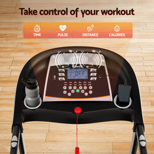 Everfit Treadmill Electric | Auto Incline | Home Gym Fitness Exercise Machine | 450mm