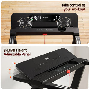 Everfit Treadmill Electric Fully Foldable Home Gym Exercise Fitness Black