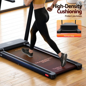 Everfit Treadmill Electric Fully Foldable Home Gym Exercise Fitness Black