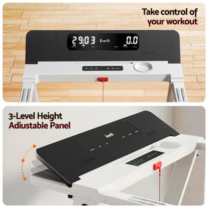 Everfit Treadmill Electric Fully Foldable Home Gym Exercise Fitness White