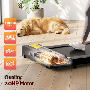 Everfit Treadmill | Electric Walking Pad | Under Desk Home Gym | Foldable Belt
