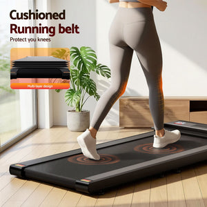 Everfit Treadmill | Electric Walking Pad | Under Desk Home Gym | Foldable Belt