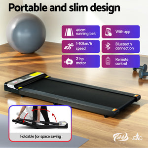 Everfit Treadmill | Electric Walking Pad | Under Desk Home Gym | Foldable Belt