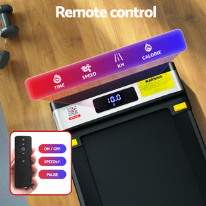 Everfit Treadmill | Electric Walking Pad | Under Desk Home Gym | Foldable Belt