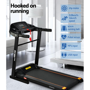 Everfit Treadmill Electric | Home Gym Fitness Exercise Machine | Foldable | 400mm