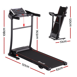 Everfit Treadmill Electric | Home Gym Fitness Exercise Machine | Incline | 400mm