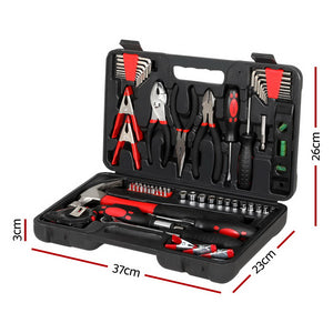 Tool Kit | 70PCS Set | Household Toolbox | Repair Hard Case | Black