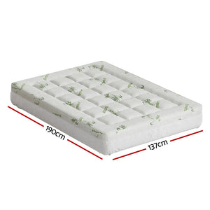 Giselle Bedding | Mattress Topper | Pillowtop Bamboo | 7.5cm | Double
